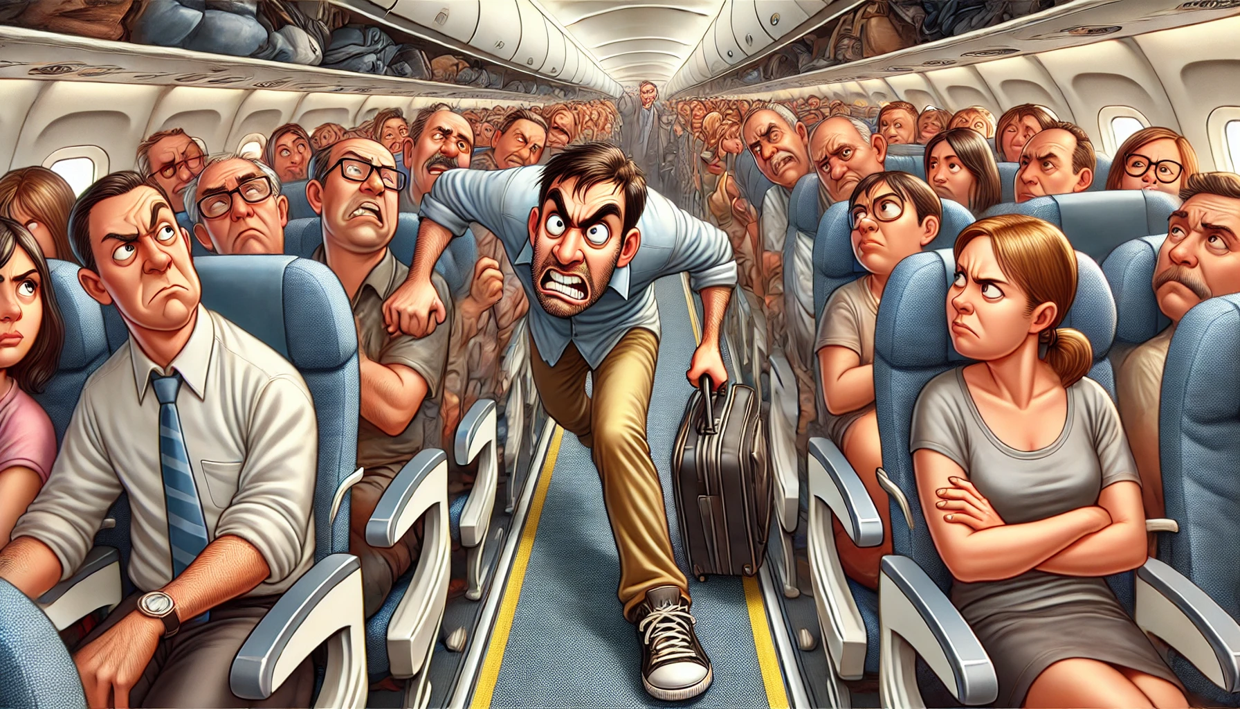 The Great Airplane Dash of 22B: A Lesson in Patience, Process, and Leadership